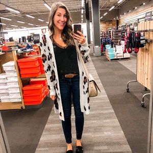 Leopard cardigan